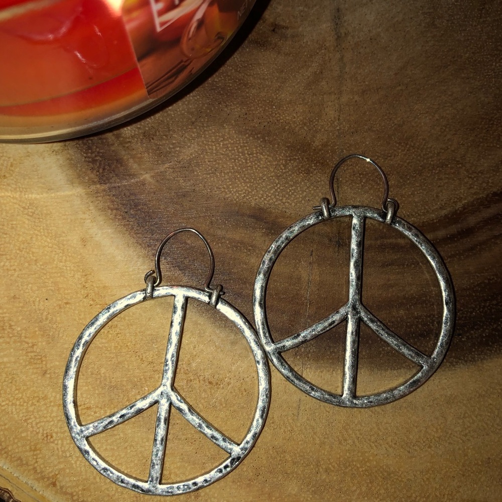 Peace Sign Earrings